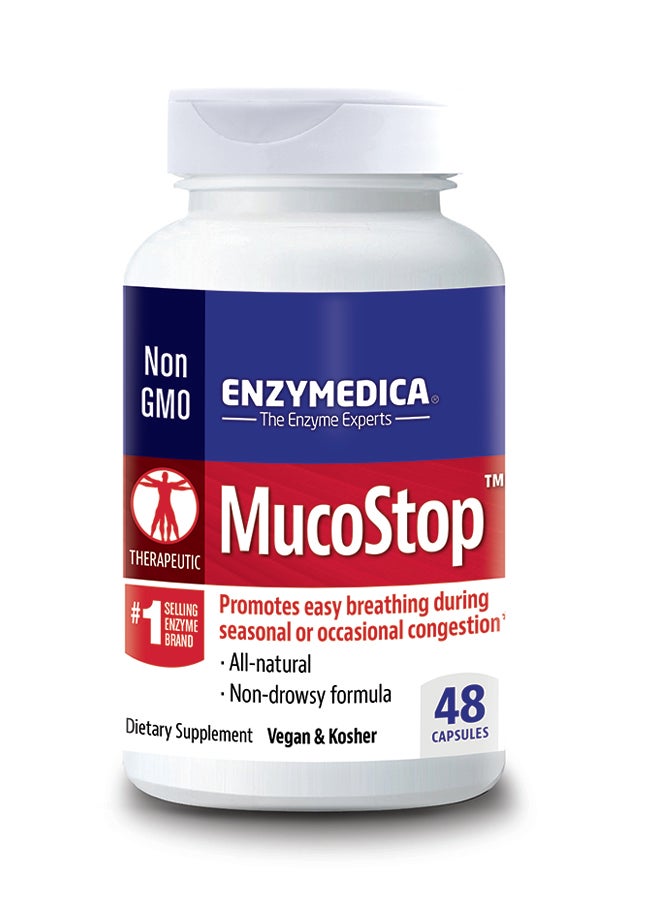ENZYMEDICA MucoStop 48 Caps 