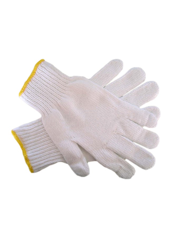 Power Tool - Knitted Hand Gloves White XLcentimeter - Image 1
