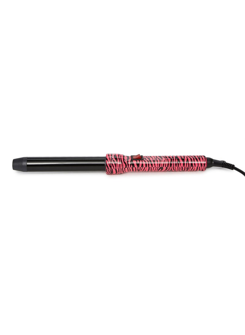 Couture Hair Pro Curling Rod Pink Zebra  - Image 1