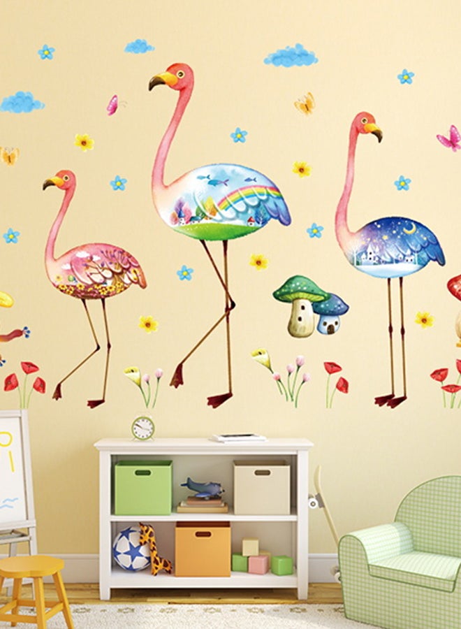 Cartoon Removable Wall Sticker Multicolour 60x40cm - v1511173286/N12621379A_2