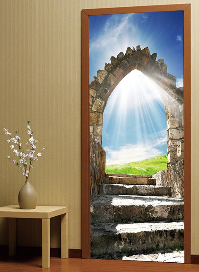 DaDa Home Huge World 3D Removable Wall Sticker Multicolour 77x200cm  - Image 2
