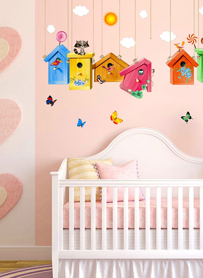 DaDa Home Cartoon Removable Wall Sticker Multicolour 60x40centimeter - Image 2