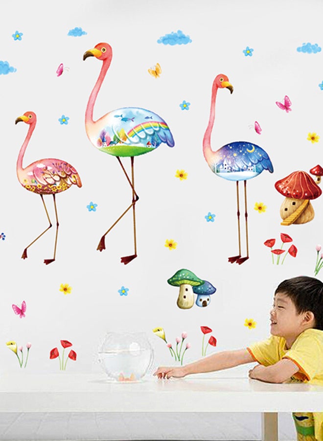 Cartoon Removable Wall Sticker Multicolour 60x40cm - v1511173574/N12621379A_3