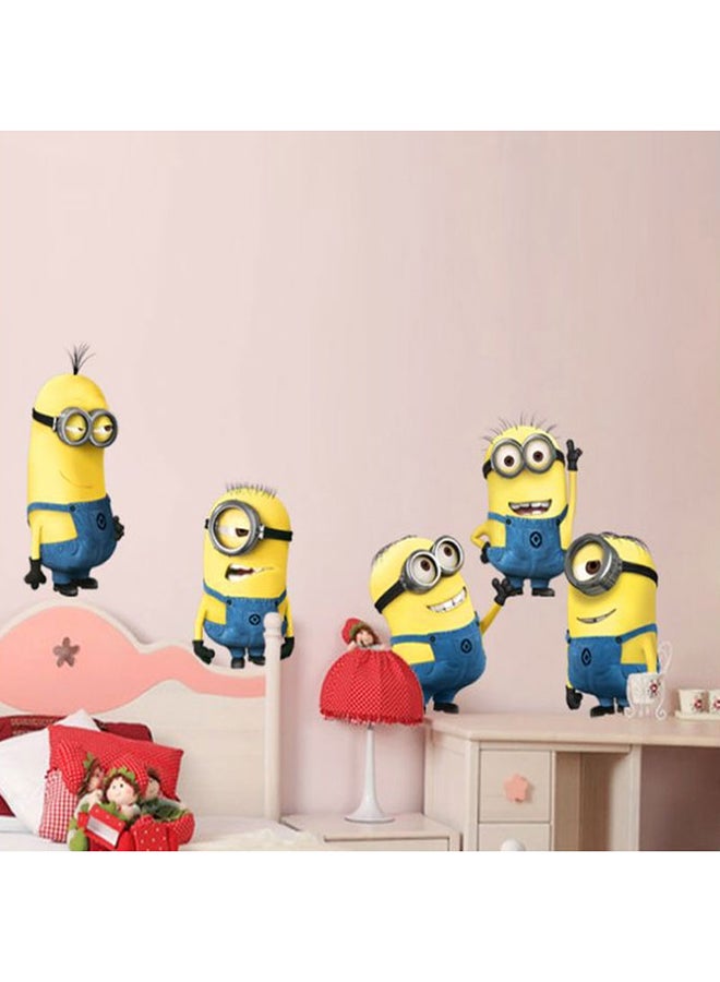 DaDa Home Minions Movie Cartoon Removable Wall Sticker Yellow/Blue/White 55 x 55cm - Image 2