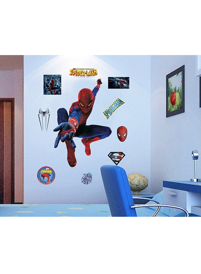 Spiderman Removable Wall Sticker Multicolour 60 x 40cm - v1511174888/N12479277A_6