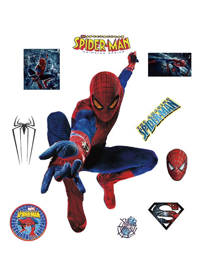 DaDa Home Spiderman Removable Wall Sticker Multicolour 60 x 40cm  - Image 1