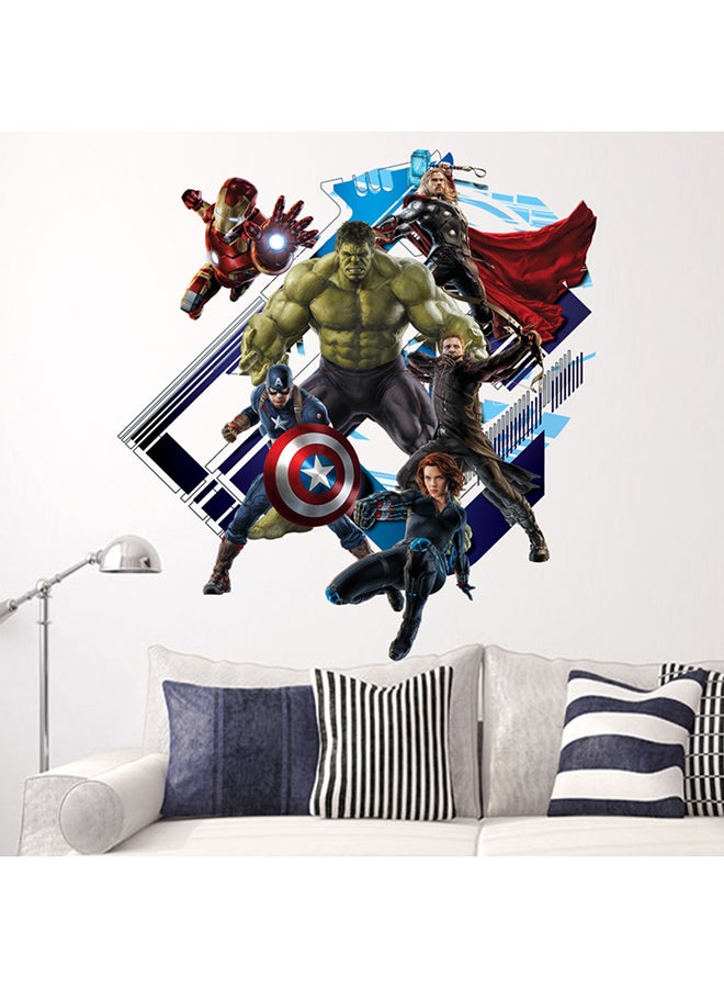 DaDa Home Spiderman Removable Wall Sticker Multicolour 60 x 40cm - Image 1