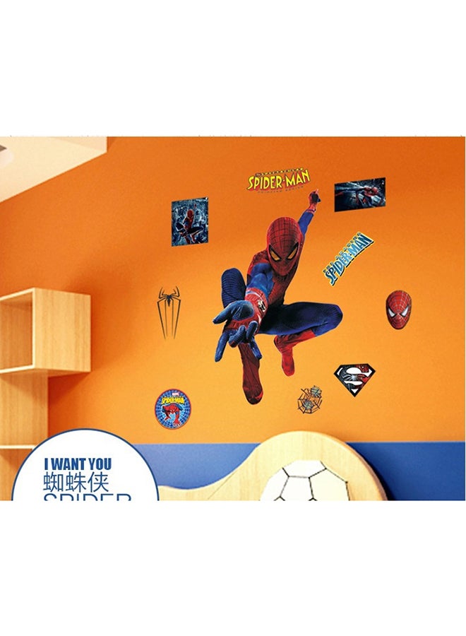 Spiderman Removable Wall Sticker Multicolour 60 x 40cm - v1511175026/N12479277A_5