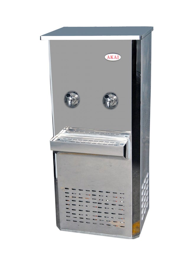 أكاي موزع مياه باردة مصنوع من المعدن سعة 43 لتراً CMA-30SSMC, فضي - Image 1