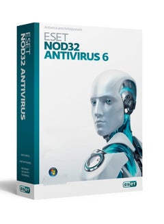 ESET NOD32 Antivirus 1 User Green 