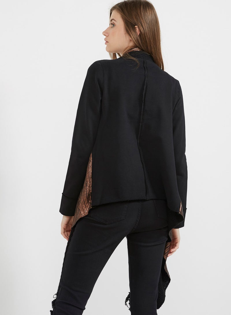 V&L - Full Sleeve Cardigan Metallic - Image 1