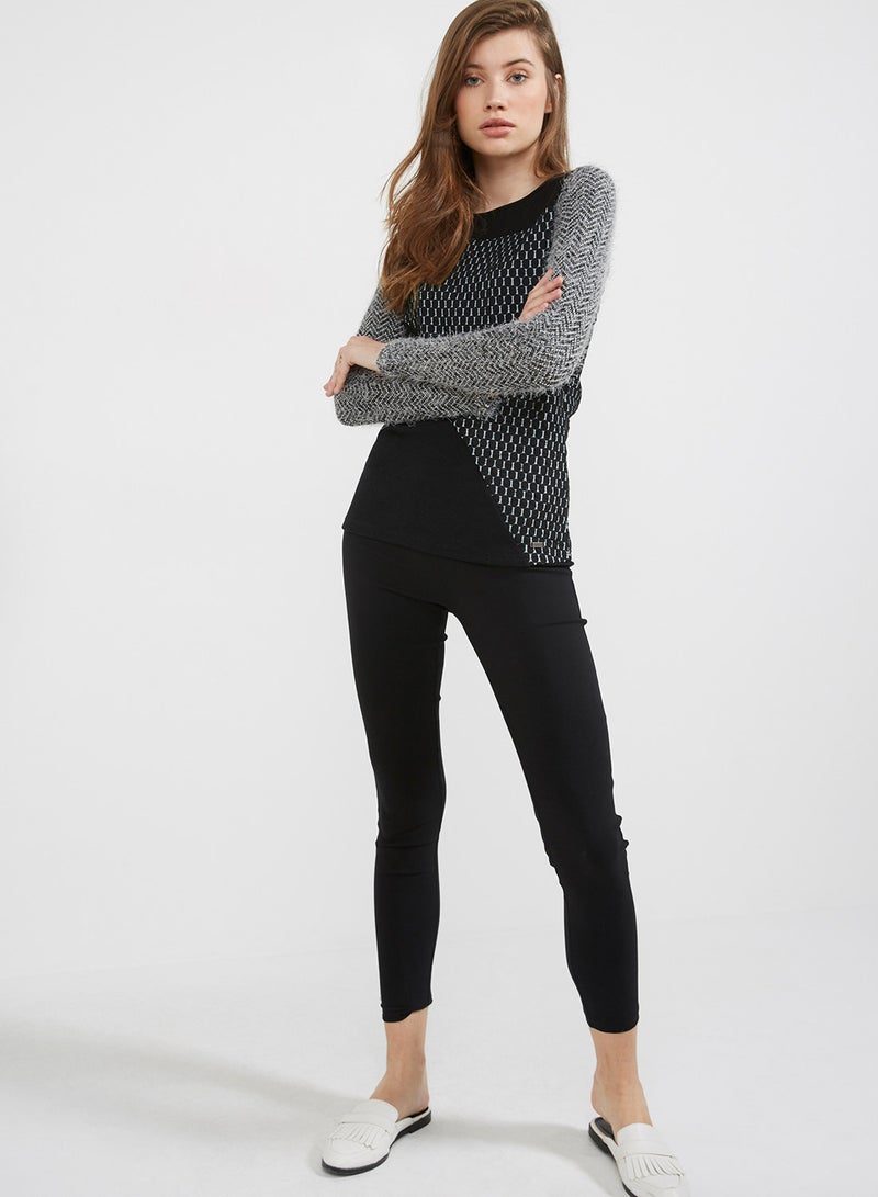 smash - Comfy Genteg Sweater Grey - Image 1