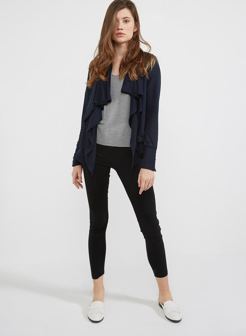 smash - Cool Short Length Duala Sweater Navy - Image 1