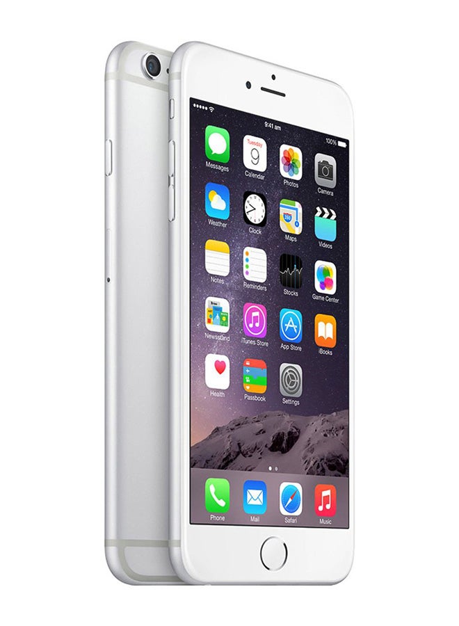 أبل - اي فون 6s وبدون فيس تايم بلون فضي بذاكرة سعة 128 جيجابايت ومزود بخدمة 4G - Image 1
