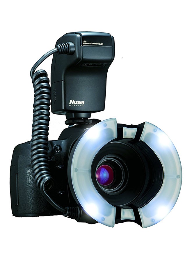 Nissin Macro Ring Flash For Nikon Black 