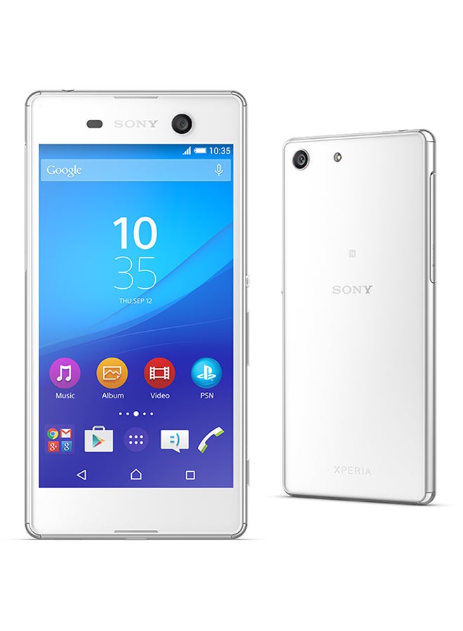 Sony - Xperia M5 Dual SIM White 16GB 4G LTE - Image 1