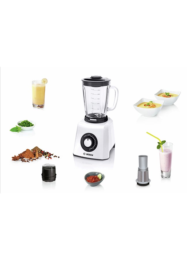 BOSCH Stirring Machine 1.9L 600W 1.9 ml 600.0 W MMB33G5BGB White/Silver/Clear - Image 4