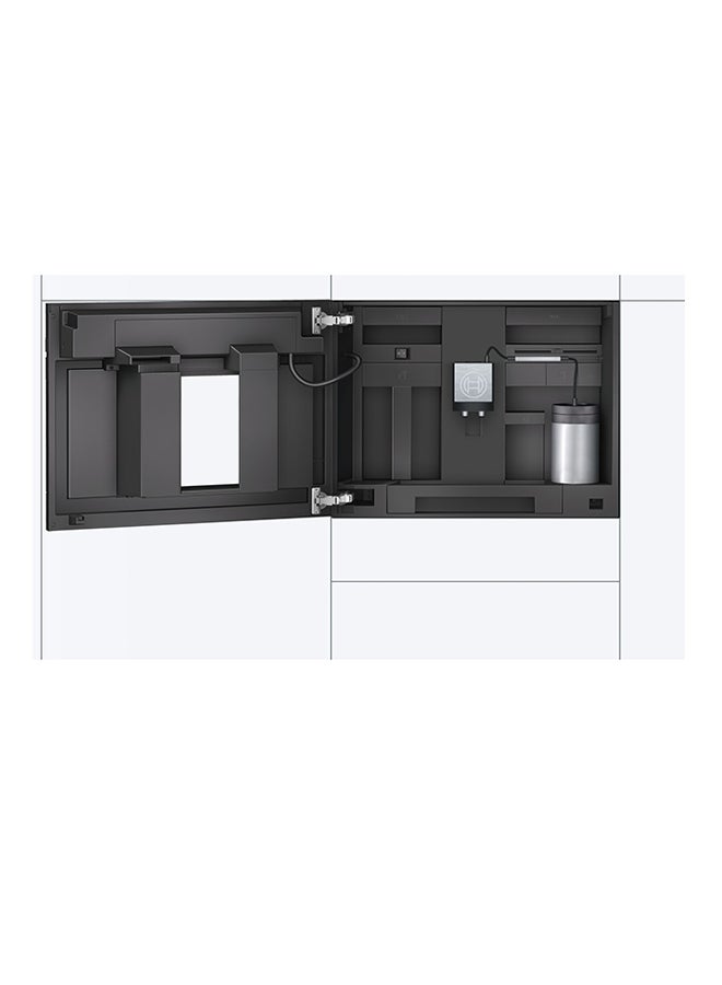 BOSCH - Fully Automatic Built-In Coffee Machine CTL636ES1 Black/Silver - Image 1