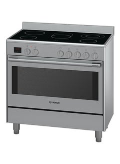 BOSCH Electric Range Cooker, 90 cm, with 8 Heating Modes HCB738357M Stainless Steel  - Image 1