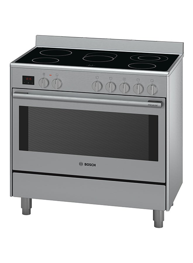 BOSCH Electric Range Cooker, 90 cm, with 8 Heating Modes HCB738357M Stainless Steel  - Image 1