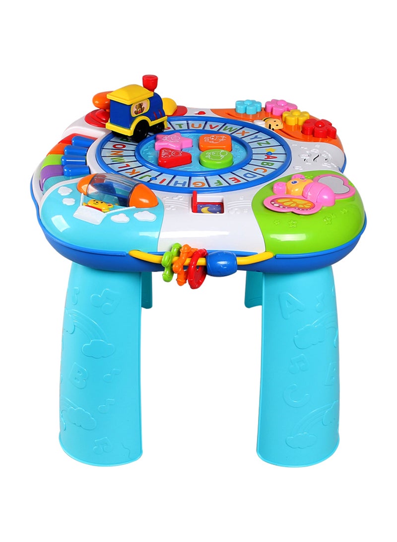 Toy School - Letter Train And Piano Activity Table - Image 1