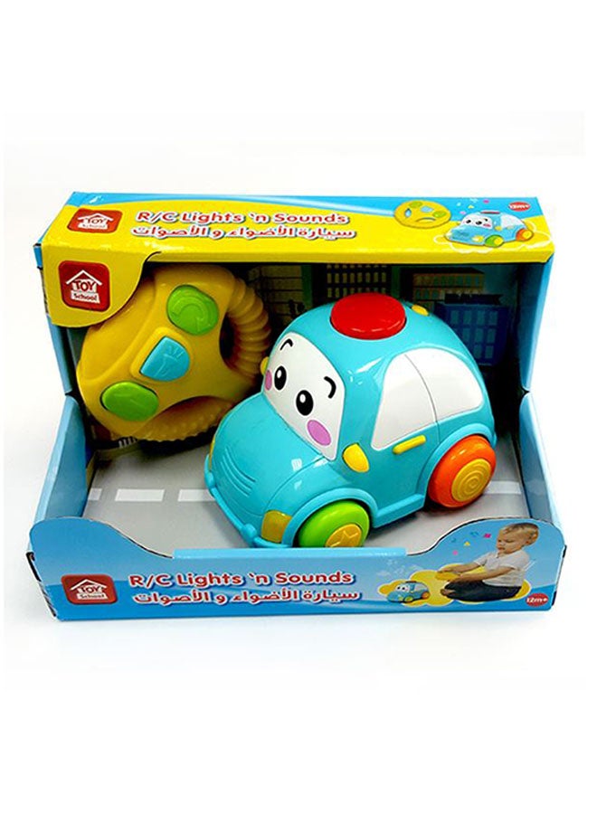 Toy School - Rechargeable Remote Control Light And Sound Car - Image 1