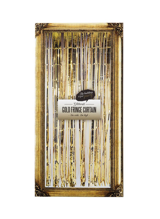 Talking Tables Glitterati Foil Party Curtain 2x2meter  - Image 1