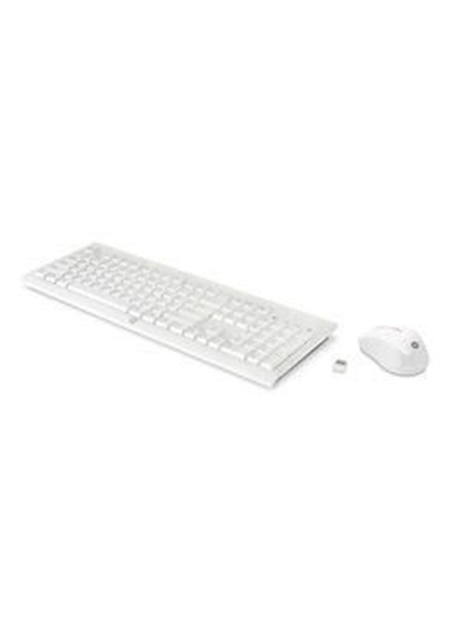 HP - C2710 Combo Keyboard And Mouse Kit White - Image 1