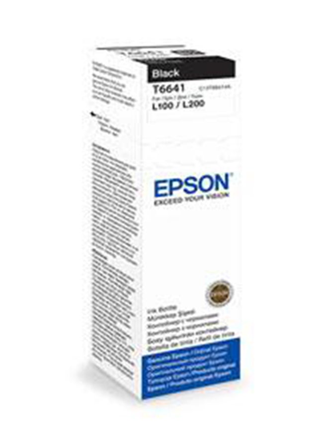 EPSON 664 Genuine Ink Bottle 70ml Black 
