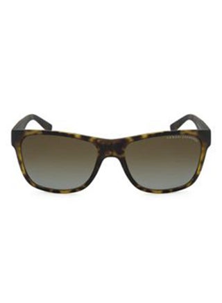 Men's Full Rim Rectangular Frame Sunglasses AX4008 8029T5 56 - v1511685572/N12822741A_1