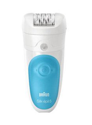 ماكينة إزالة الشعر سيلك إيبل 5 للاستعمال الجاف والمبلل أبيض/أزرق - v1511686758/N12822407A_1