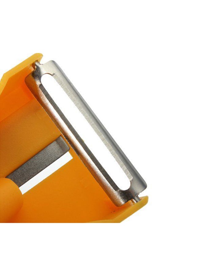Generic Vegetable Grater And Peeler Orange Standard  - Image 2