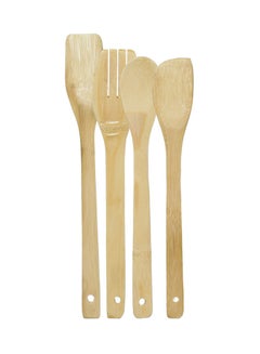 Generic Set Of 4 Spatulas Brown Standard  - Image 1