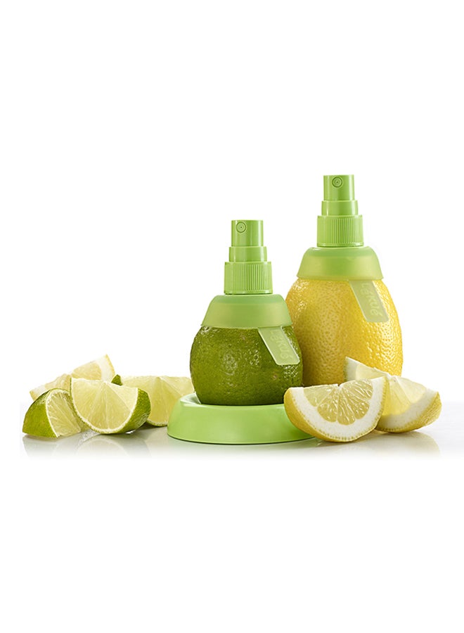 طقم بخاخ لعصير الليمون من 3 قطع أخضر 21 x 12 x 2سم - Image 3