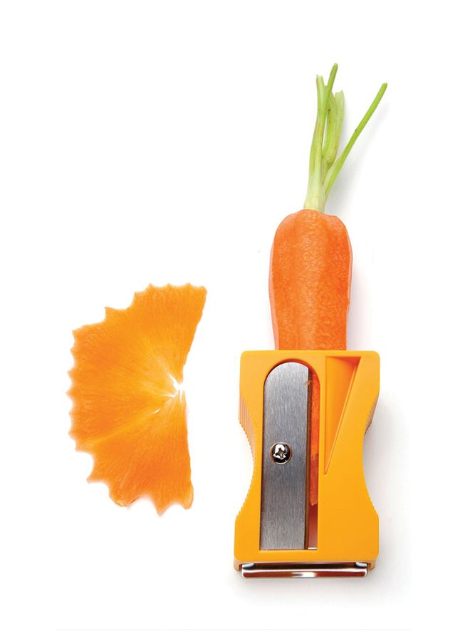 Generic Vegetable Grater And Peeler Orange Standard  - Image 1