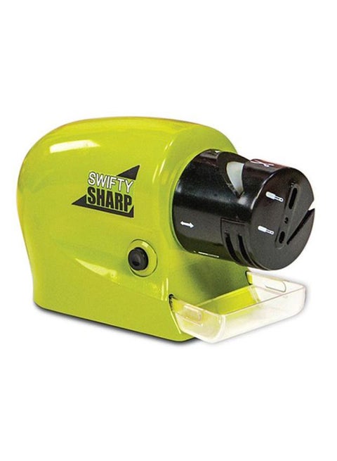 Cordless Motorized Knife Sharpener Green