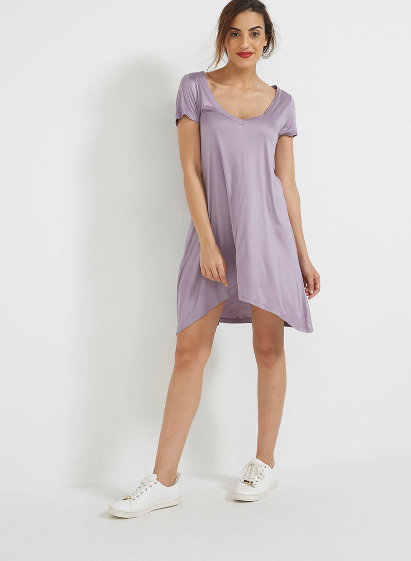 Blue Ink Beachwear - Dominique Dress Lilac - Image 1