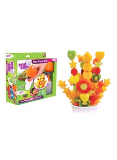 Pop Chef Push And Pop Fruit Deco Kit Orange/Clear Standard  - Image 1