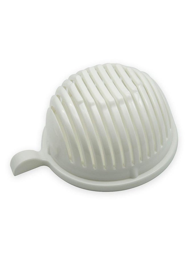 SCB Salad Cutter Bowl White Standard22.5 x18 x10cm