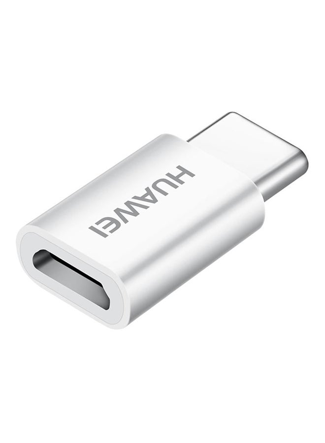 USB Type-C Adapter White