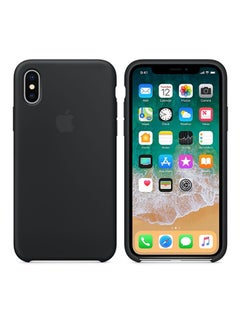 Silicone Case Cover For Apple iPhone X Black