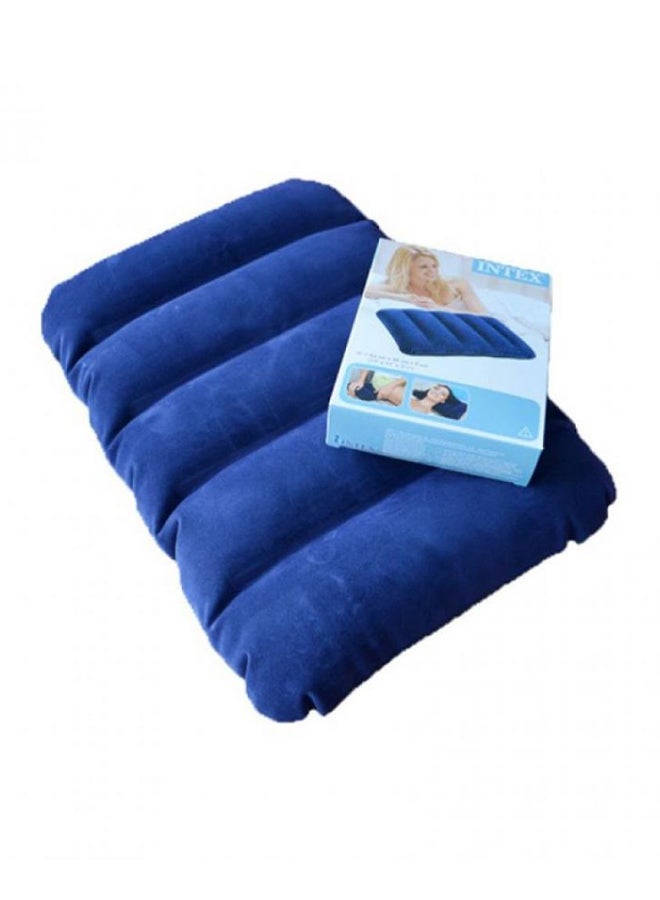 INTEX Intex Downy Pillow, 68672, Standard Velvet Blue H9xW28xD43cm  - Image 2
