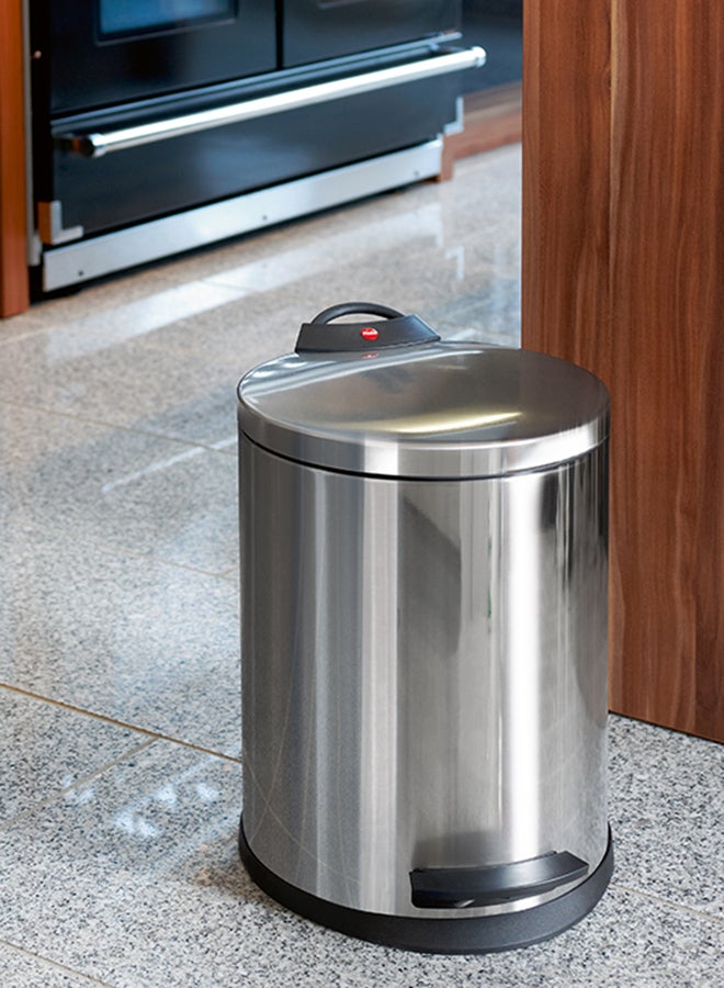 Hailo Pedal Waste Bin Silver 13Liters  - Image 3
