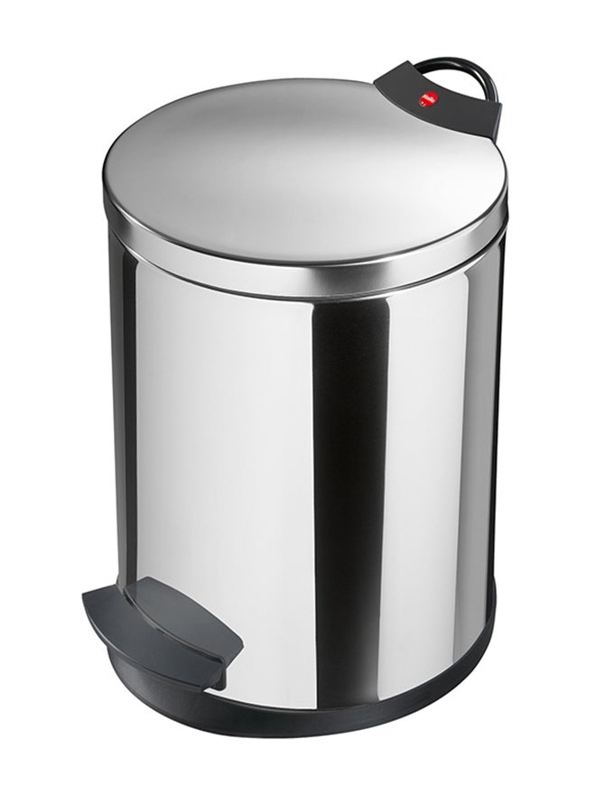 Hailo Pedal Waste Bin Silver 13Liters  - Image 1