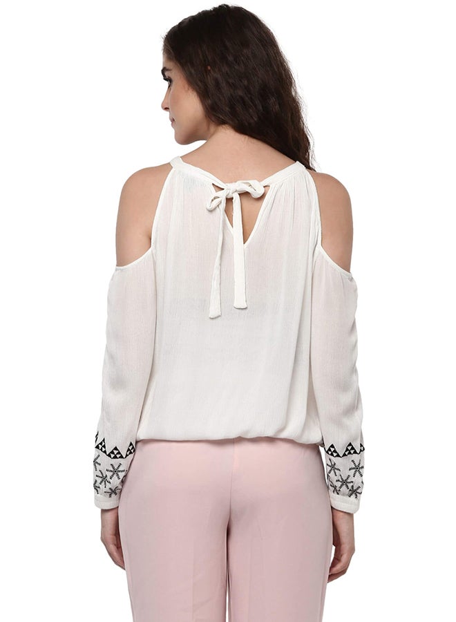 Embroidered Boho Top Off White - v1511780625/N12842502V_2