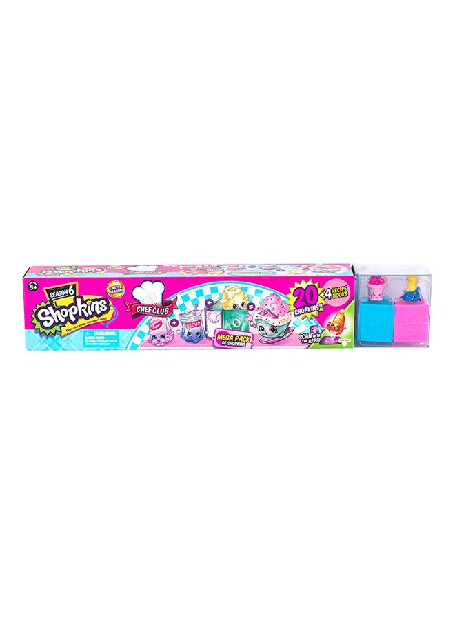 Shopkins 20 Piece Mega Pack Chef Club Play Set - Image 2