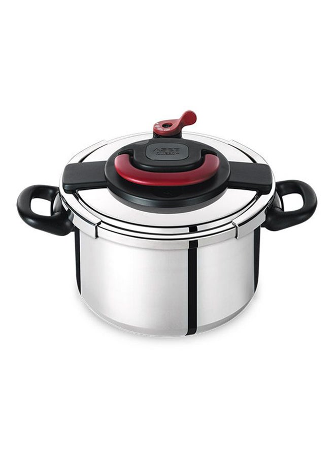 تيفال طنجرة ضغط فضي 10 Liter - Image 1