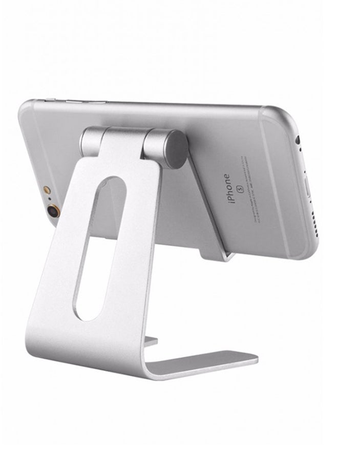 مارجون حامل مكتبي للهاتف الخليوي والكمبيوتر اللوحي فضي - Image 4