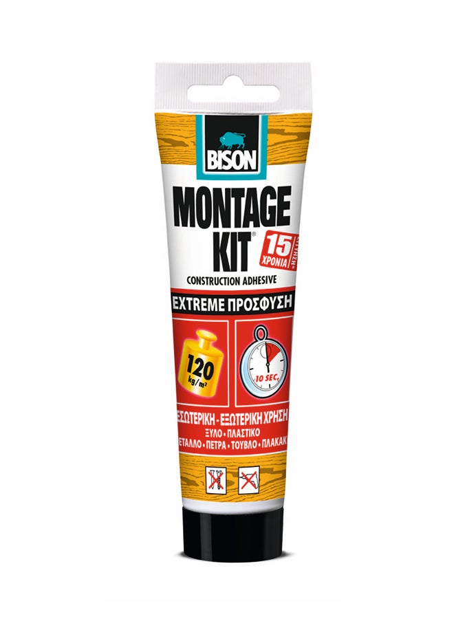 BISON KIT - Montage Grip Tube Kit Clear 175grams - Image 1