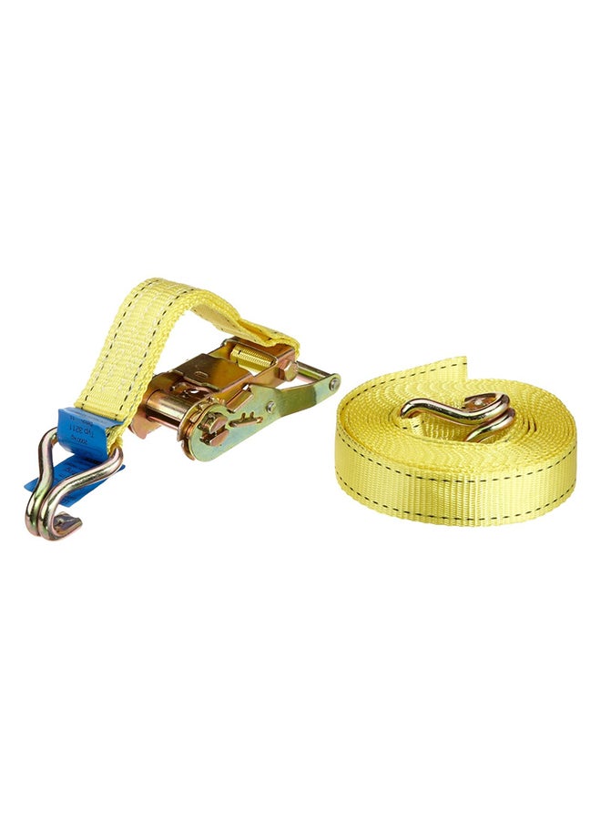 Master Lock Fast Link Cargo Lash With Ratchet Profilled Hook   3211Eurdat Yellow 4.5meter 